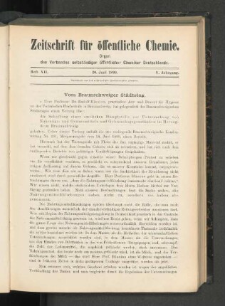 Heft XII. 30. Juni 1899.
