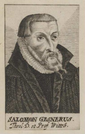 Bildnis des Salomon Gesnerus