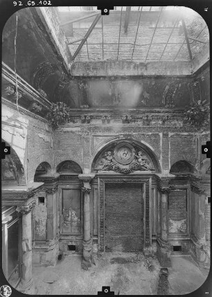 Dresden-Altstadt. Ausstellungsgebäude des Sächsischen Kunstvereins (1886-1893; K. Lipsius). Innenansicht