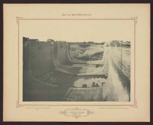 80. Schleusenbau bei Holtenau, von Osten gesehen. Südkammer. September 1893.