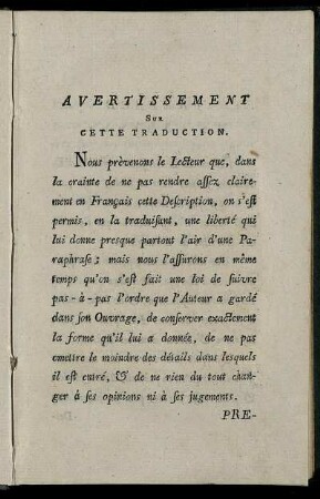 Avertissement Sur Cette Traduction