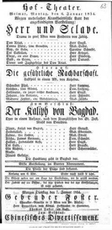 Die gefährliche Nachbarschaft