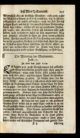 Die Niderlag der Madianiter. Judic. 7.