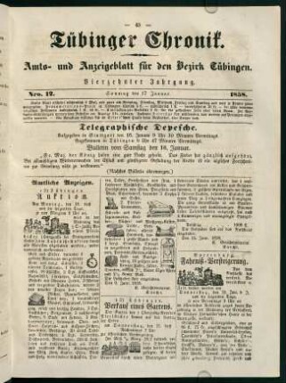 45-64, 17. Januar (Nr. 12) - 23. Januar (Nr. 16)