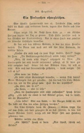 102. Kapitel. Ein Verbrechen ohnegleichen.