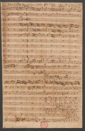 Der Herr ist mein getreuer Hirt; V (4), Coro, orch; BWV 112; BC A 67