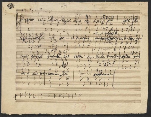 Giura il nocchier che al mare; V (3); C-Dur; LvBWV WoO 99, no. 5a; KinB WoO 99, no. 5b; HessB 1957 227