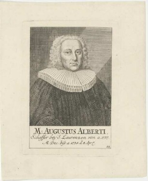 Bildnis des Augustus Alberti