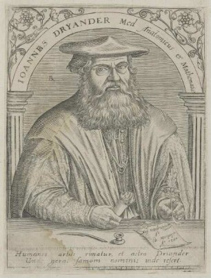 Bildnis des Ioannes Dryander