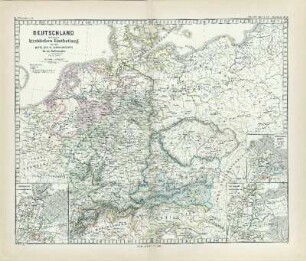 Deutschland nach seiner kirchlichen Eintheilung von der Mitte des XI Jahrhunderts bis zur Reformation