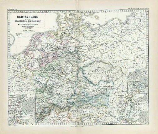 Deutschland nach seiner kirchlichen Eintheilung von der Mitte des XI Jahrhunderts bis zur Reformation