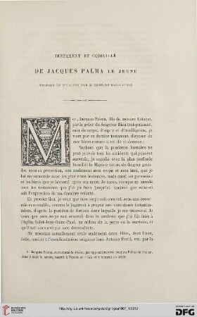 22: Testament et codicille de Jacques Palma le jeune
