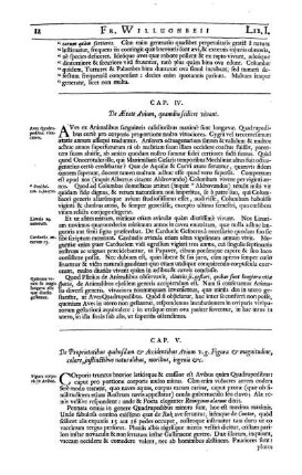 Cap. IV. De Aetate Avium, quamdiu scilicet vivant