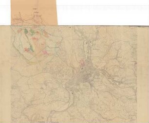 Lageplan Truppenübungsplatz und des Kasernengeländes Wellersberg