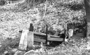 Nossen-Kottewitz. Kottewitzer Mühle, kleines Wasserspielwerk