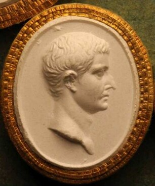 Profilbildnis des Drusus d. Ä. (Daktyliothek, Zweites Historisches Tausend)