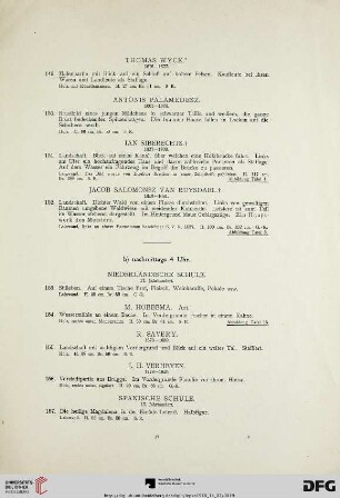 b) nachmittags 4 Uhr (Nr. 153-238)