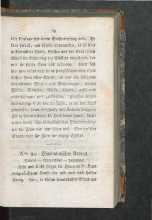 Nro. 54. Surinamischer Aeneas