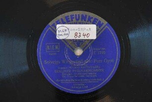 Solvejgs Wiegenlied aus: Peer Gynt / Edvard Grieg