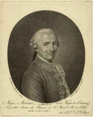 Tassaert, Félicité (Vorlage): Porträt Marc Antoine André de La Haye de Launay