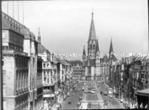 Berlin, Tauentzienstraße und Kaiser-Wilhelm-Gedächtniskirche
