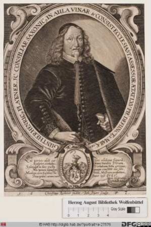 Bildnis Günther Heinrich Plat(h)ner