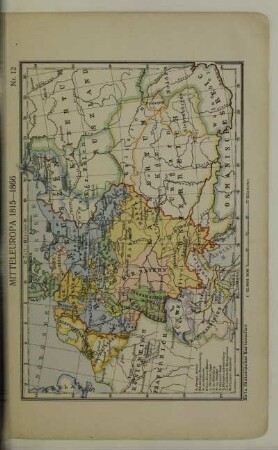 Mitteleuropa 1815-1866