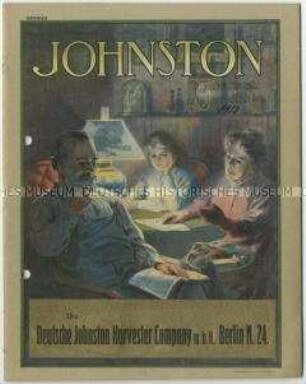 Landwirtschaftliche Maschinen der Johnston Harvester Company in USA