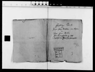 Briefe des Landgrafen Georg Wilhelm an seinen Vater Landgraf Ludwig VIII. (83 Briefe)