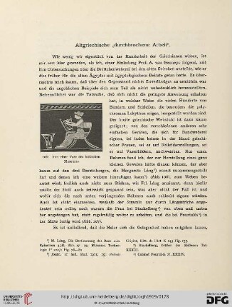 19/20: Altgriechische "durchbrochene Arbeit"