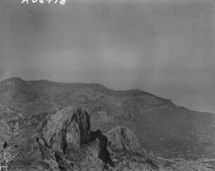 Die Serra de Tramuntana mit Puig de l'Ofre : Blick über das Gebirge Serra de Tramuntana mit dem Puig de l'Ofre