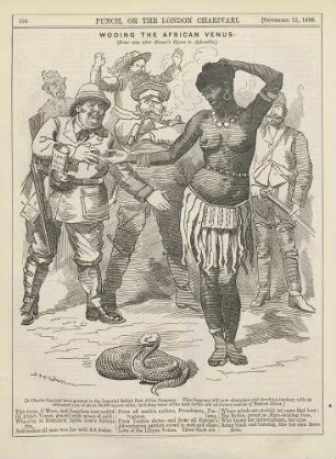 Wooing the African Venus. (Some way after Homer's Hymn to Aphrodite)