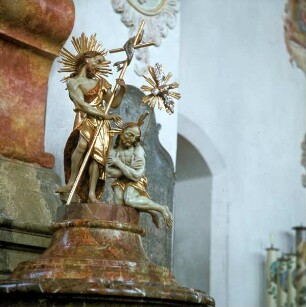 Johannes der Täufer tauft Christus