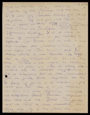 Brief von Franz Rosenzweig an Eduard Strauss