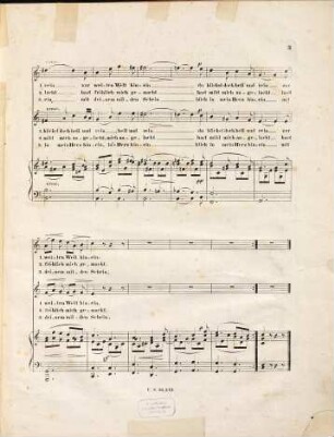 Fünf Gedichte für Sopran und Alt mit Begleitung des Pianoforte : op. 55, 2. An den Mond