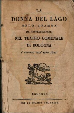La donna del lago : Melo-dramma