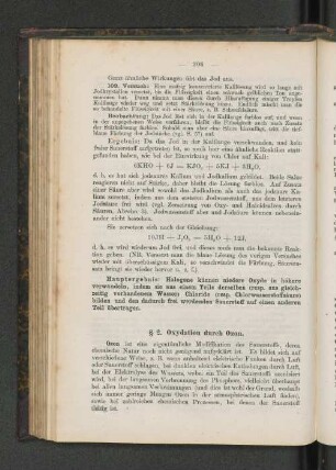 § 2. Oxydation durch Ozon.