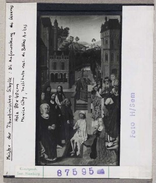 Meister der Tiburtinischen Sibylle: Auferweckung des Lazarus