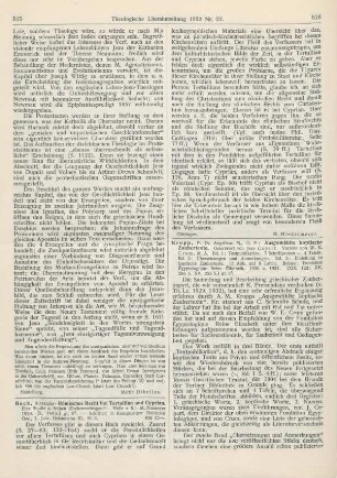 516-517 [Rezension] Kropp, Angelicus M., Ausgewählte Koptische Zaubertexte