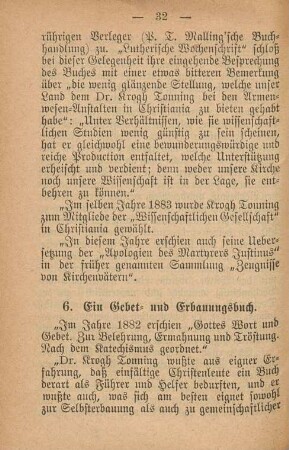 6. Ein Gebet- und Erbauungsbuch