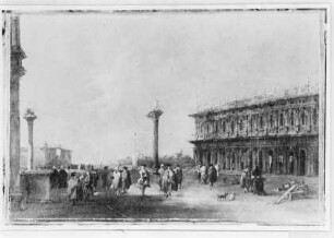 Die Piazzetta di San Marco in Venedig