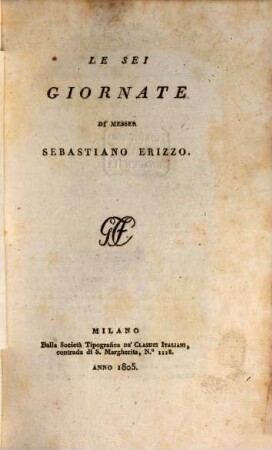 Le sei giornate
