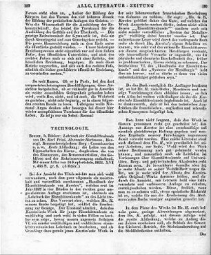 Hartmann, C. F. A.: Lehrbuch der Eisenhüttenkunde. Abt. 1. Berlin: Rücker 1833