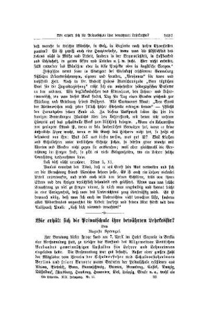 Wie erhält sich die Privatschule ihre bewährten Lehrkräfte?