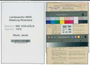 Entnazifizierung Jacob Mund , geb. 11.12.1912 (Steiger)
