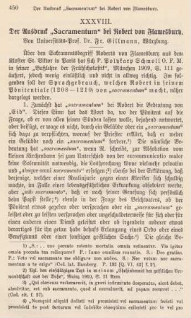 450-457 Der Ausdruck Sacramentum bei Robert von Flamesbury