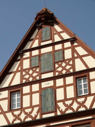 Fachwerkgiebel am Kapellenplatz