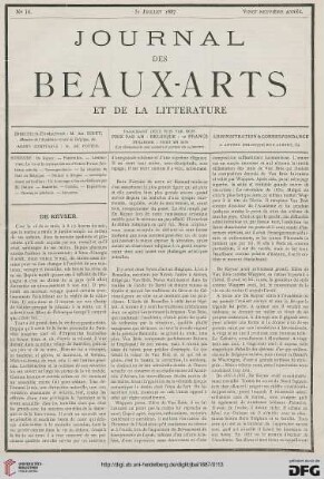 Nr. 14 (31. Juillet 1887)