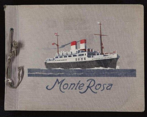Norwegen-Kreuzfahrt MS MONTE ROSA 23. Juni bis 31. Juli 1938