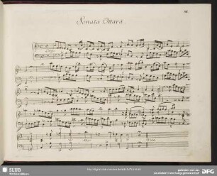Sonata ottava, Bb-Dur